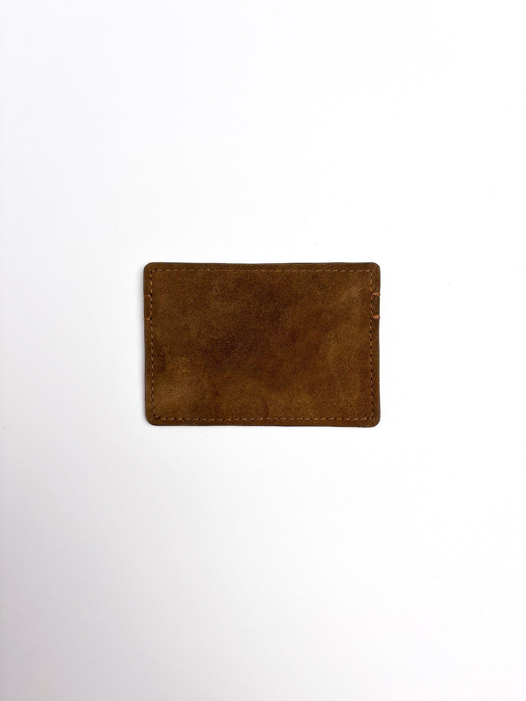 Cardholder in sheepskin suede