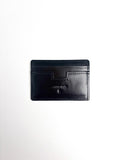 Cardholder in waxed finished leather