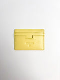 Cardholder in grained aniline leather