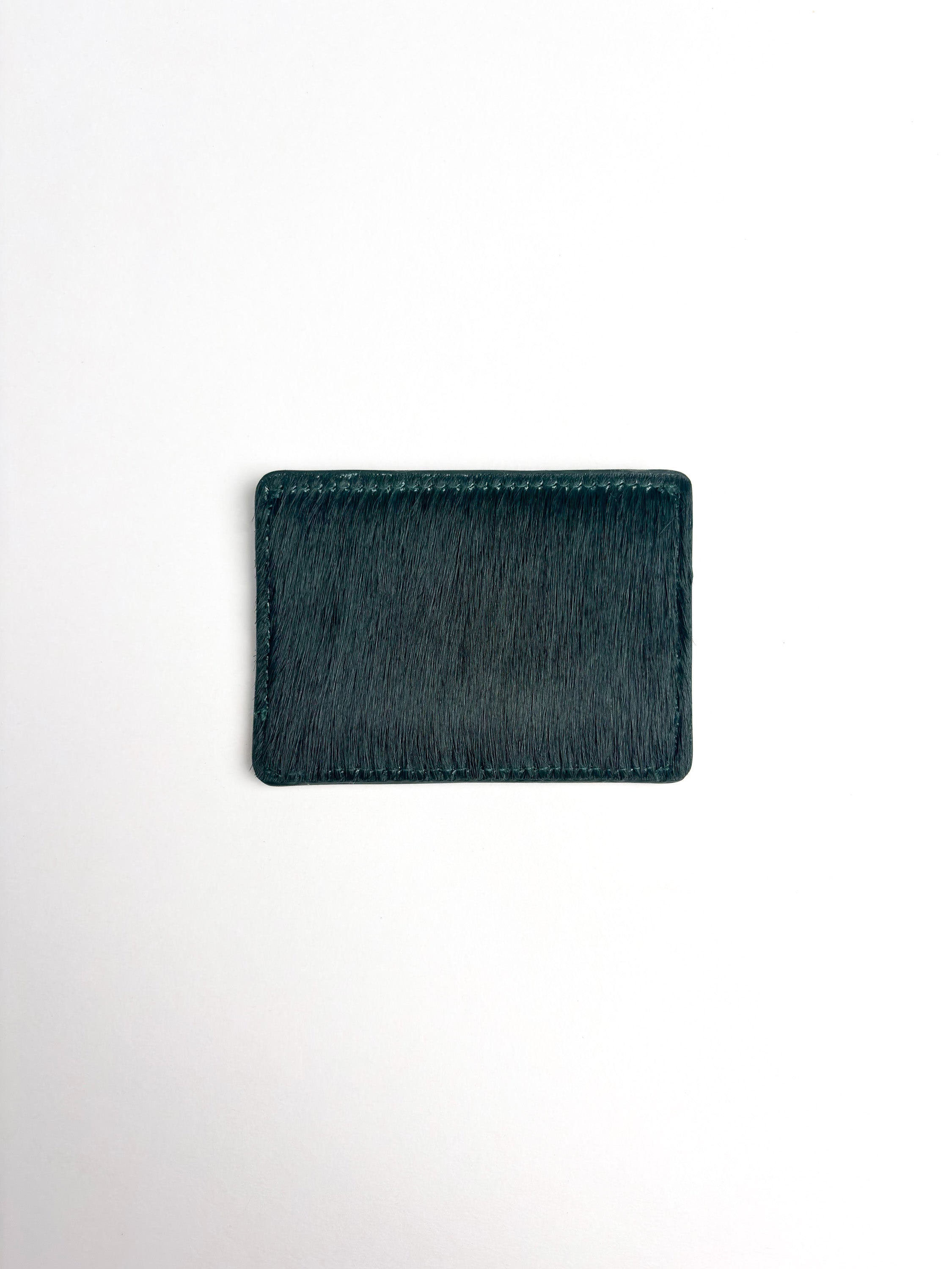 Cardholder in haircalf leather