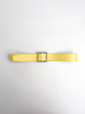 Belt in grained aniline leather