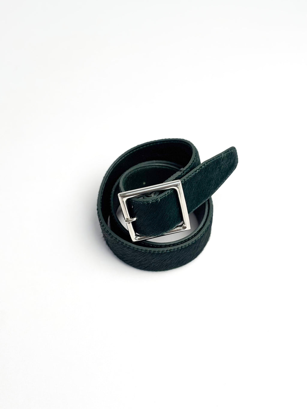 Belt in haircalf leather