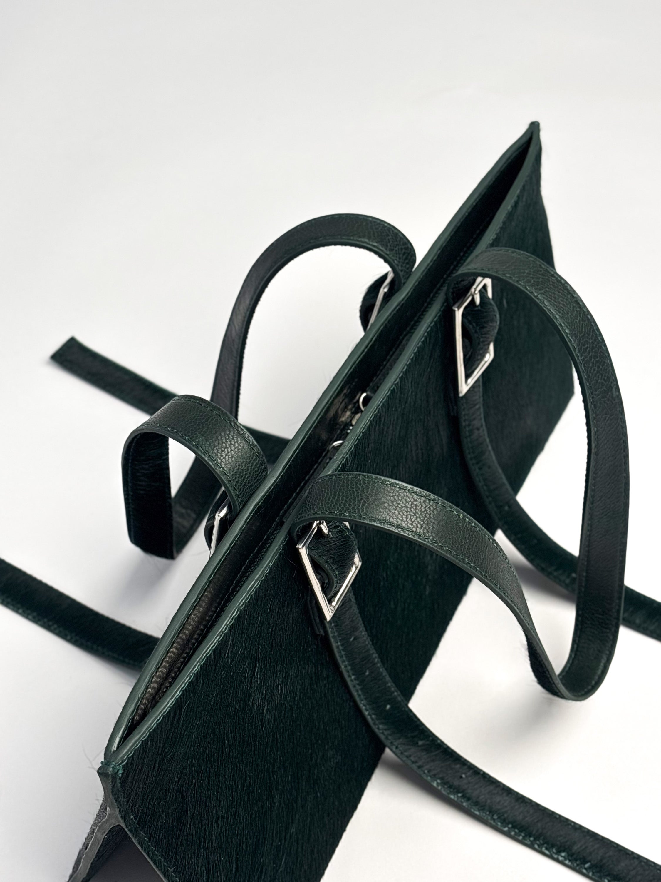 "Out and About" Bag in haircalf leather