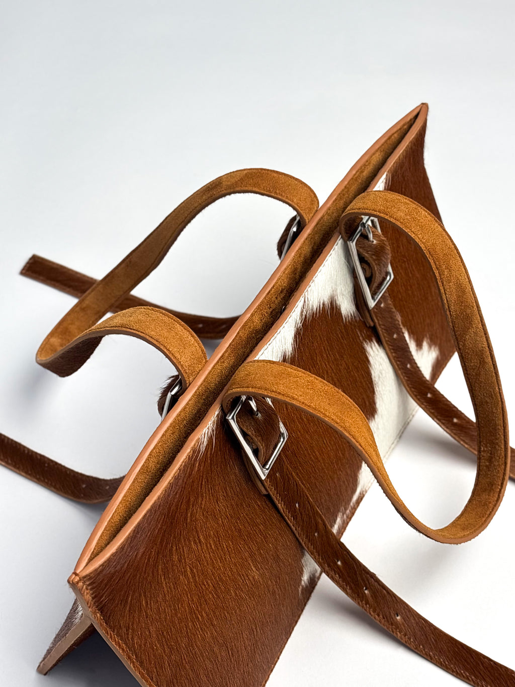 "Out and About" Bag in haircalf leather