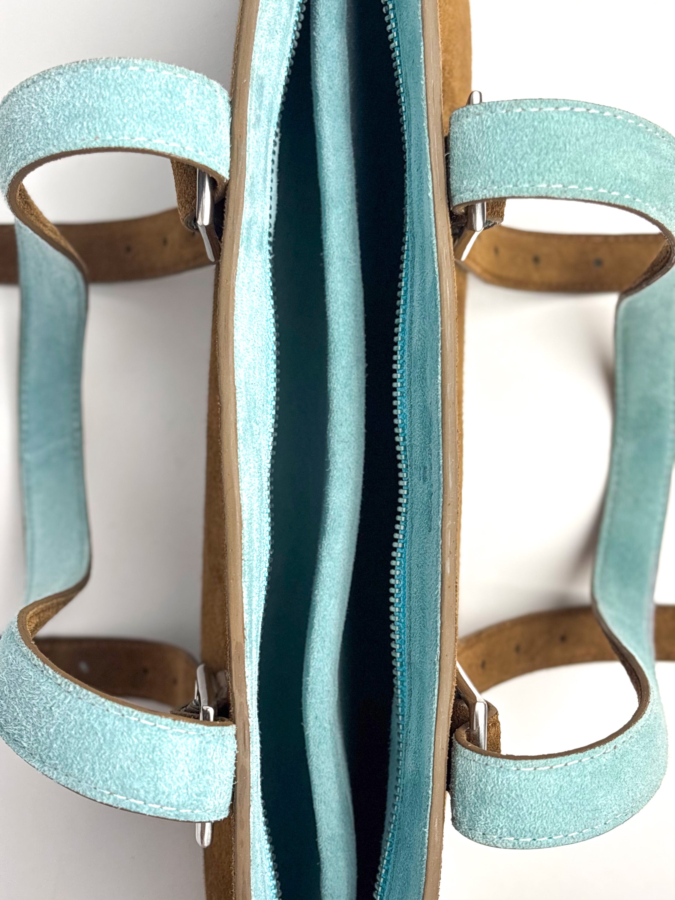 "Out and About" Bag in sheepskin suede