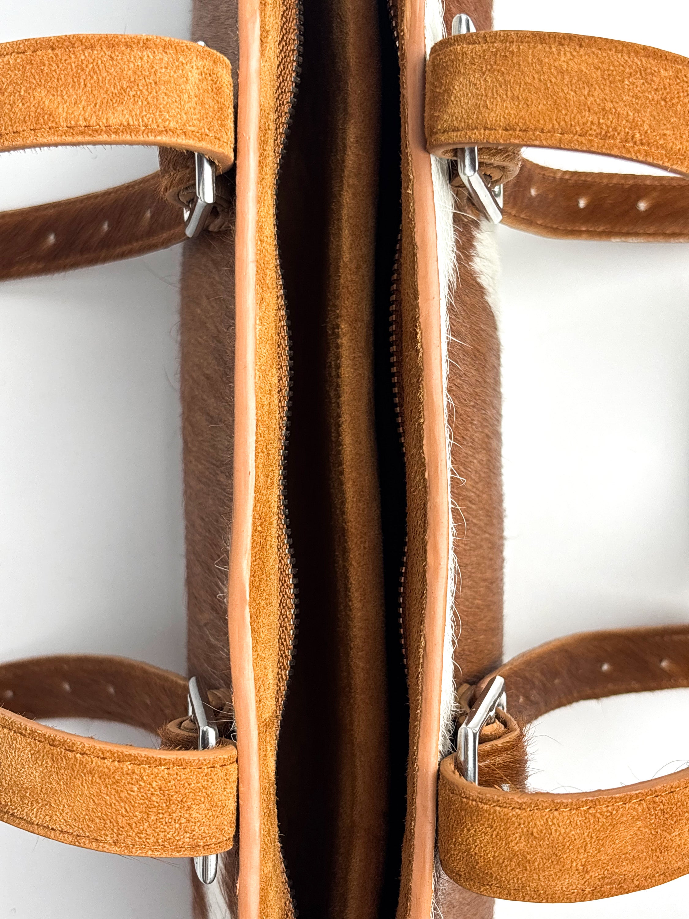 "Out and About" Bag in haircalf leather