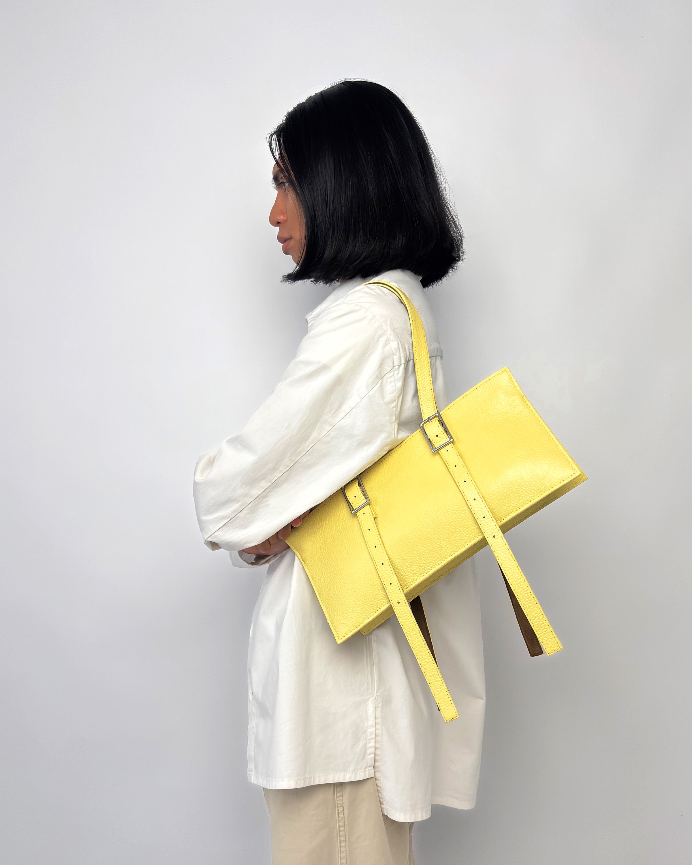 "Out and About" Bag in aniline leather