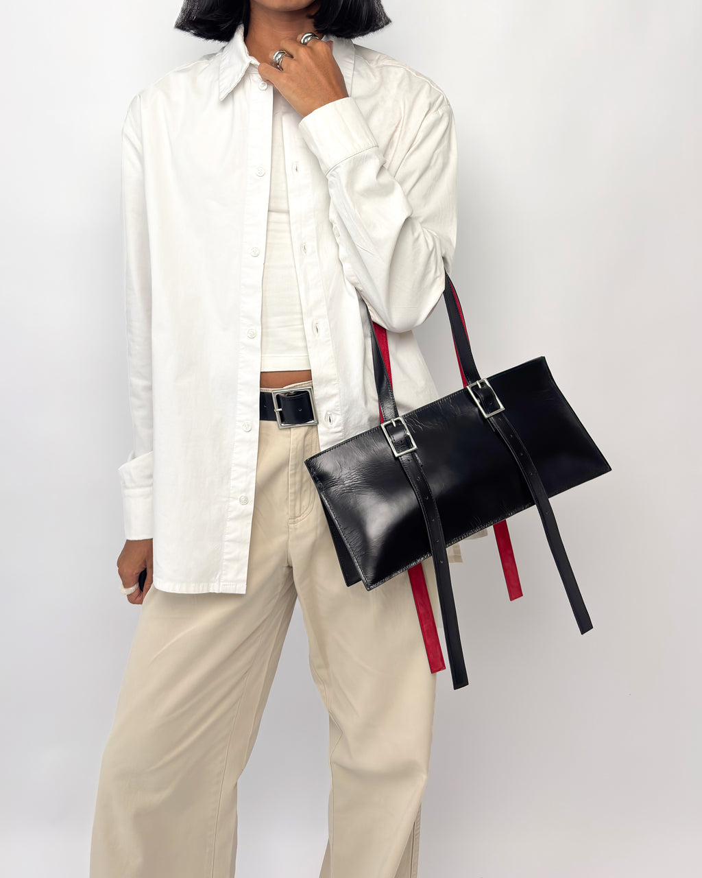 "Out and About" Bag in waxed leather