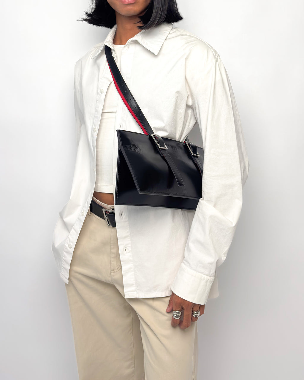 "Out and About" Bag in waxed leather